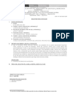 Modelo Solicitud y Tramite Conciliación Sobre Servidumbre de Paso