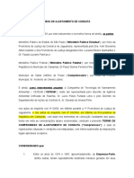 Caso Aterro Mantovani - TAC Do MPF