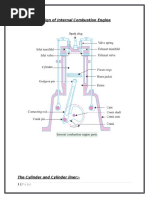 Design of Internal Combustion Engine