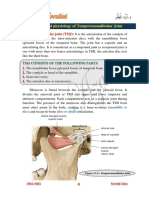 Anatomy and Physiology of Temporomandibular Joint