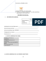 Ficha Informe Psicosocial