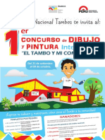 Afiche Primer Concurso de Dibujo