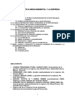 La Politica Medioambiental y La Empresa) PDF