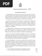 ORDM - 041 Plan Metropolitano de Desarrollo y Ordenamiento Territorial Del DMQ.