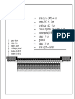 Pavaj - 6 CM - Nisip - 5 CM - Balast - 20 CM - Strat Suport Pamant - Bordura 50x20x25 - Bordura 50x15x10