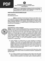 Oficina de Control de la Magistratura propone al Consejo Nacional de la Magistratura que imponga la destitución a John Rosel Hurtado Centeno como Presidente de la Corte Superior de Justicia de Madre de Dios