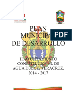 Plan de Desarrollo Municipal 2014-2017 Agua Dulce