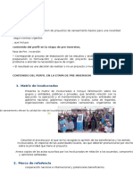 Requisitos para La Elaboracion de Proyectos de Saneamiento Basico para Una Localidad Rural