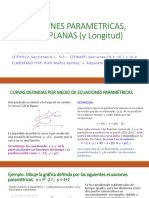 Ecuaciones Parametricas Curvas Planas LG