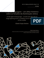 Cibele Forjaz Simões - À Luz Da Linguagem - Um Olhar Histórico Sobre As Funções Da Iluminação Cênica