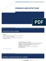 Climate Responsive Architecture