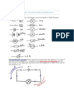 Electricity: Circuit Symbols - You Met These Circuit Symbols in GCSE Physics