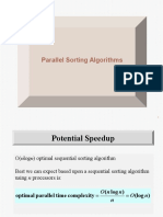 Parallel Sorting Algorithms