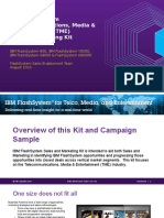 Ibm Flashsystem Telecommunications, Media & Entertainment (Tme) Sales & Marketing Kit