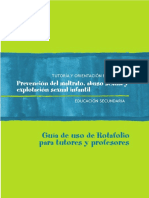 Guia Rotafolio Secundaria - Guia Prevención de La Violncia Sexual PDF