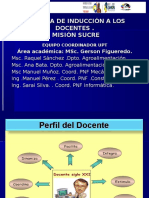 Docentes - Misión Sucre