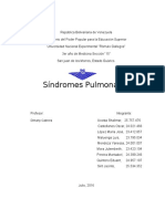 Síndromes Pulmonares