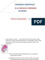 Hydrodynamic Principles & Ischemia: Arterial Venous Hyperemia