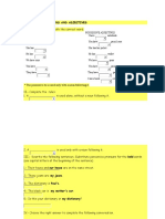 Possessive Pronouns and Adjectives