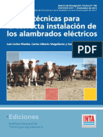 Pautas Técnicas para La Correcta Instalación de Los Alambrados Eléctricos