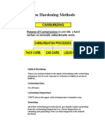 Case Hardening Methods