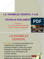 La Asamblea General y Las Técnicas Complementarias