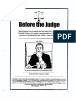 Before The Judge - Roger E