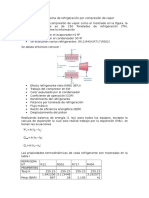 Se Tiene Un Ciclo de Compresión de Vapor Como El Mostrado en La Figura