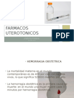 Farmacos Uterotonicos