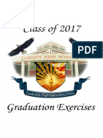 Liberty High School Graduation Program 2017