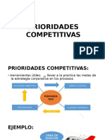 Prioridades Competitivas