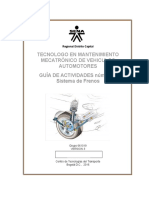 Guía de Actividades Sistema de Frenos Número 2