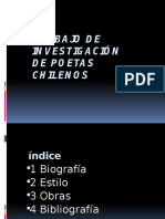 Trabajo de Investigación de Poetas Chilenos