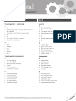 OpenMind 3 Student's Book Grammar Reference Answer Key