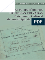 Planos Historicos de Obras Privadas La Plata