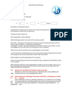 Cas Planning Form Keyboard