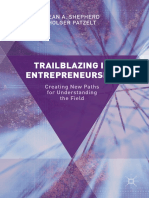 Trailblazing in Entrepreneurship