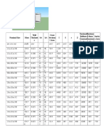Nominal Size Mass Wall Thicknes S B/T H/T Cross Sectiona L Area I S R Z Torsional Stiffness Constant J Torsiona L Shear Constant C Surfac e Area