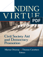 Funding Virtue: Civil Society Aid and Democracy Promotion