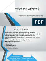 Test de Ventas