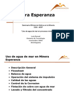 Minera Esperanza Planta PDF