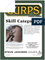 GURPS 4E - Skill Categories (SJG37-0201, v1.0) PDF