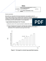 Notes: "Large Amplitude Step Respond Test" Procedure