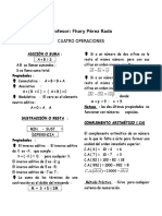 Cuatro Operaciones (Ciclo II)