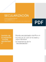 SECULARIZACIÓN