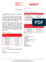 Aalco Metals LTD Stainless Steel 14021 Bar 311