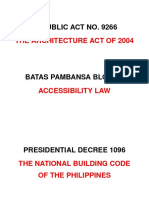 Republic Act No. 9266: The Architecture Act of 2004