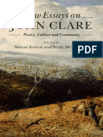 New Essays On John Clare