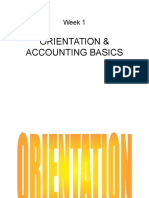 Week 01 Orientation Accounting Basics