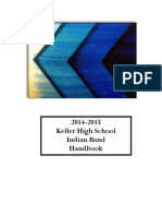 2014-2015 Keller High School Indian Band Handbook